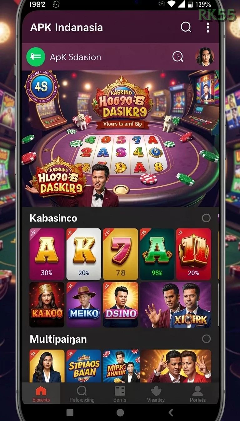 Cuplikan layar DEWATOGEL — halaman utama