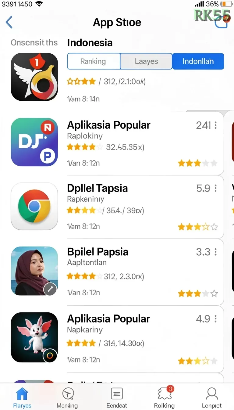 Cuplikan layar POSJITU — menu navigasi